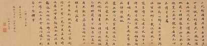 汤右曾 行书 卷